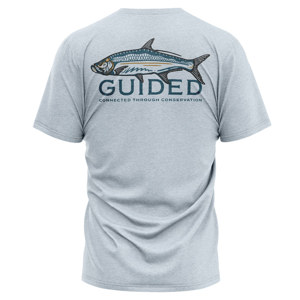 Boca Bamboo UPF50+ S/S Crew - Tarpon